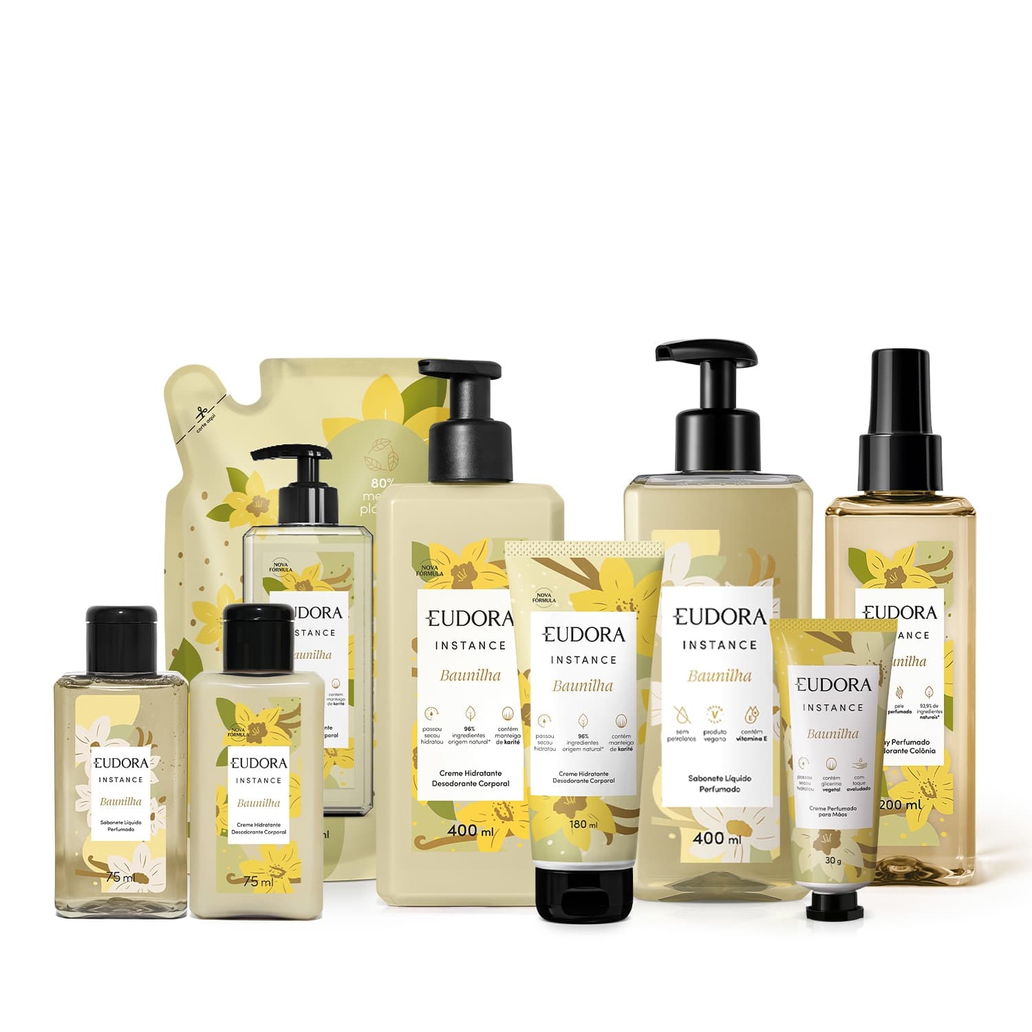 Combo Instance Baunilha Completo (8 itens)
