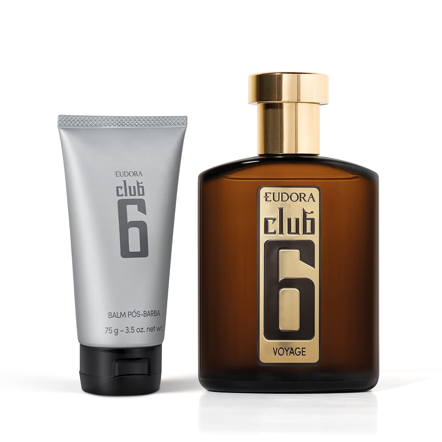 Combo Club 6 Voyage Desodorante Colônia 95ml + Pós-Barba Balm 75g