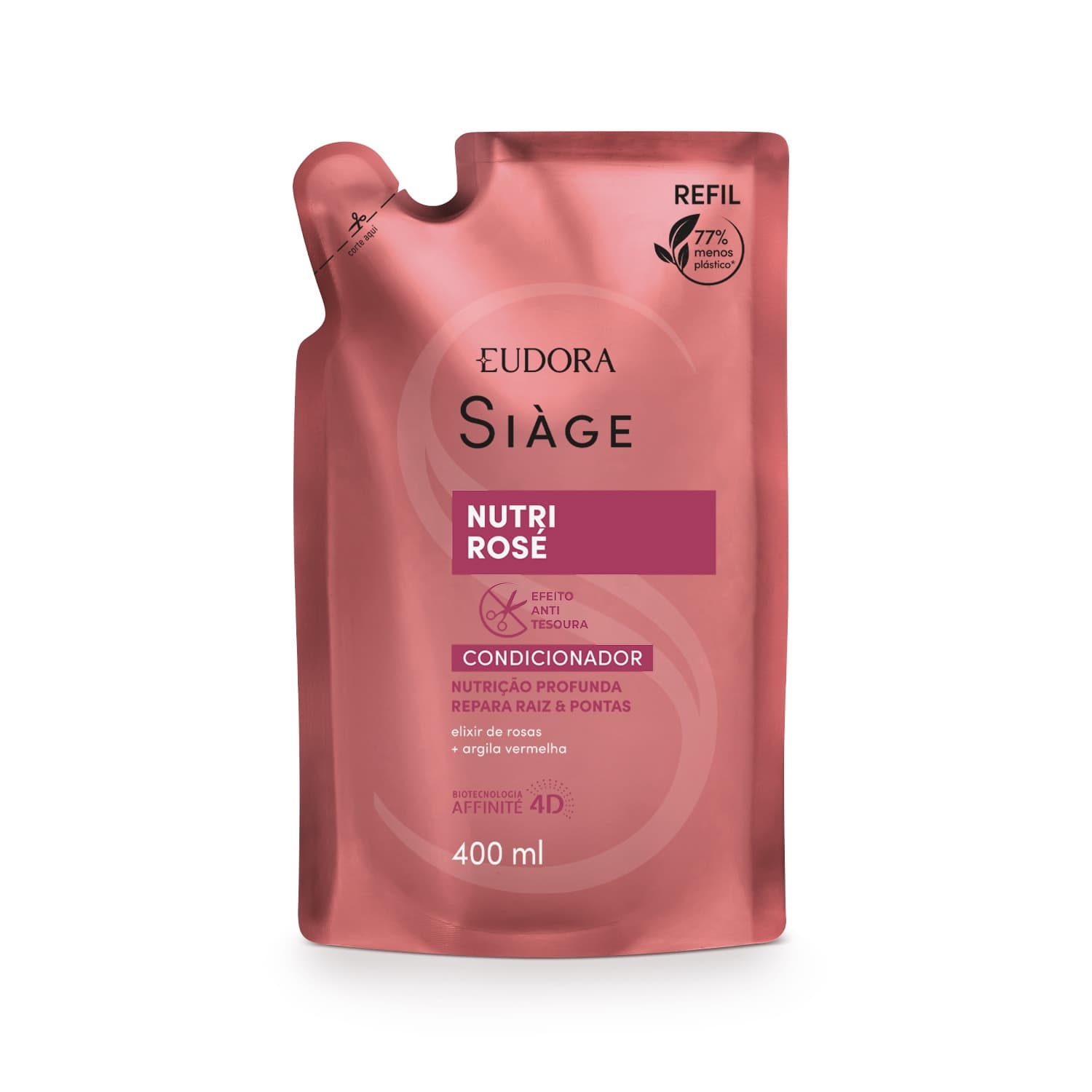 Refil Condicionador Siàge Nutri Rosé 400ml